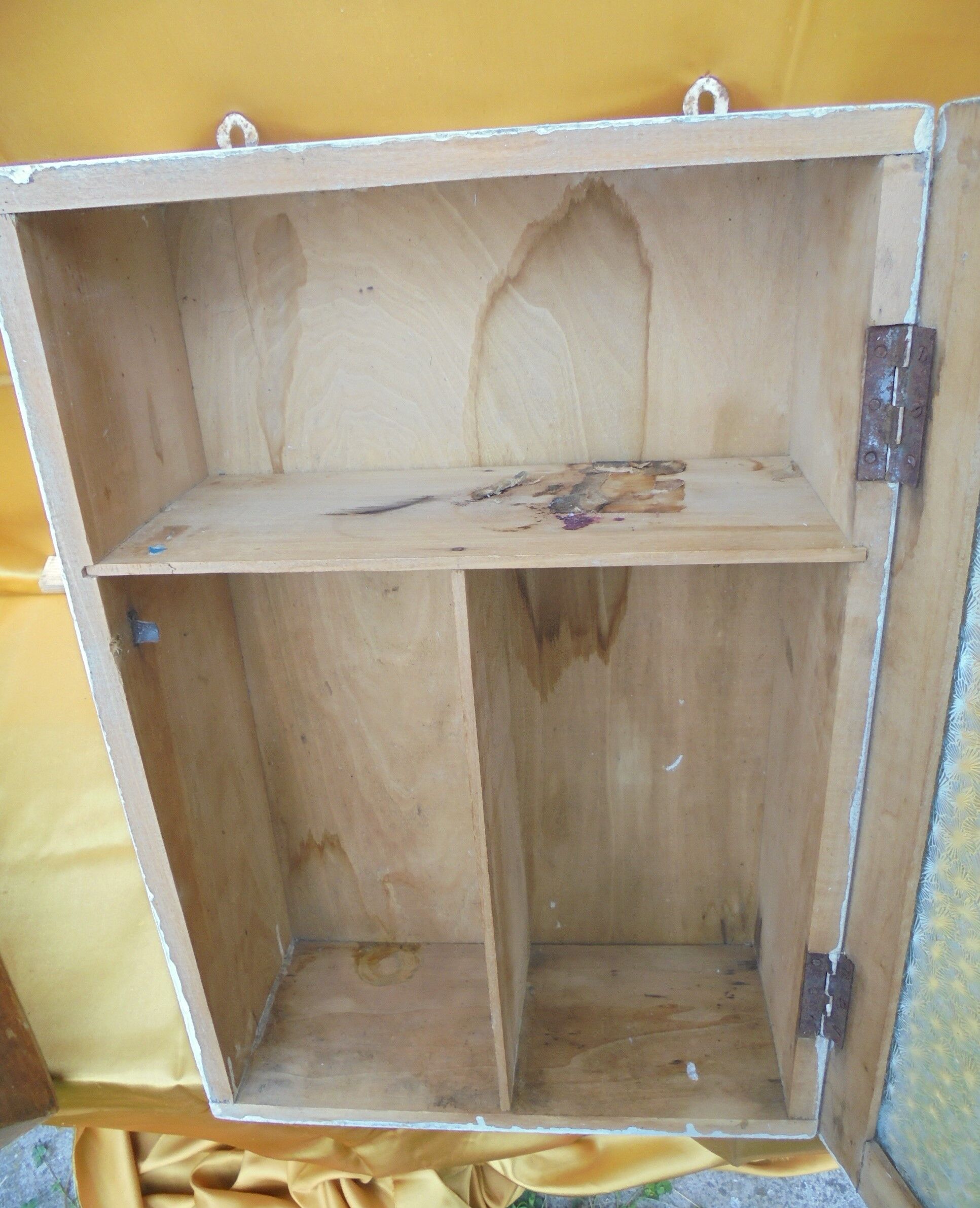 Old vintage medicine cabinet