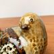 Bird sculpture in Danish studio pottery from the mid-century by Søholm, 1960s.