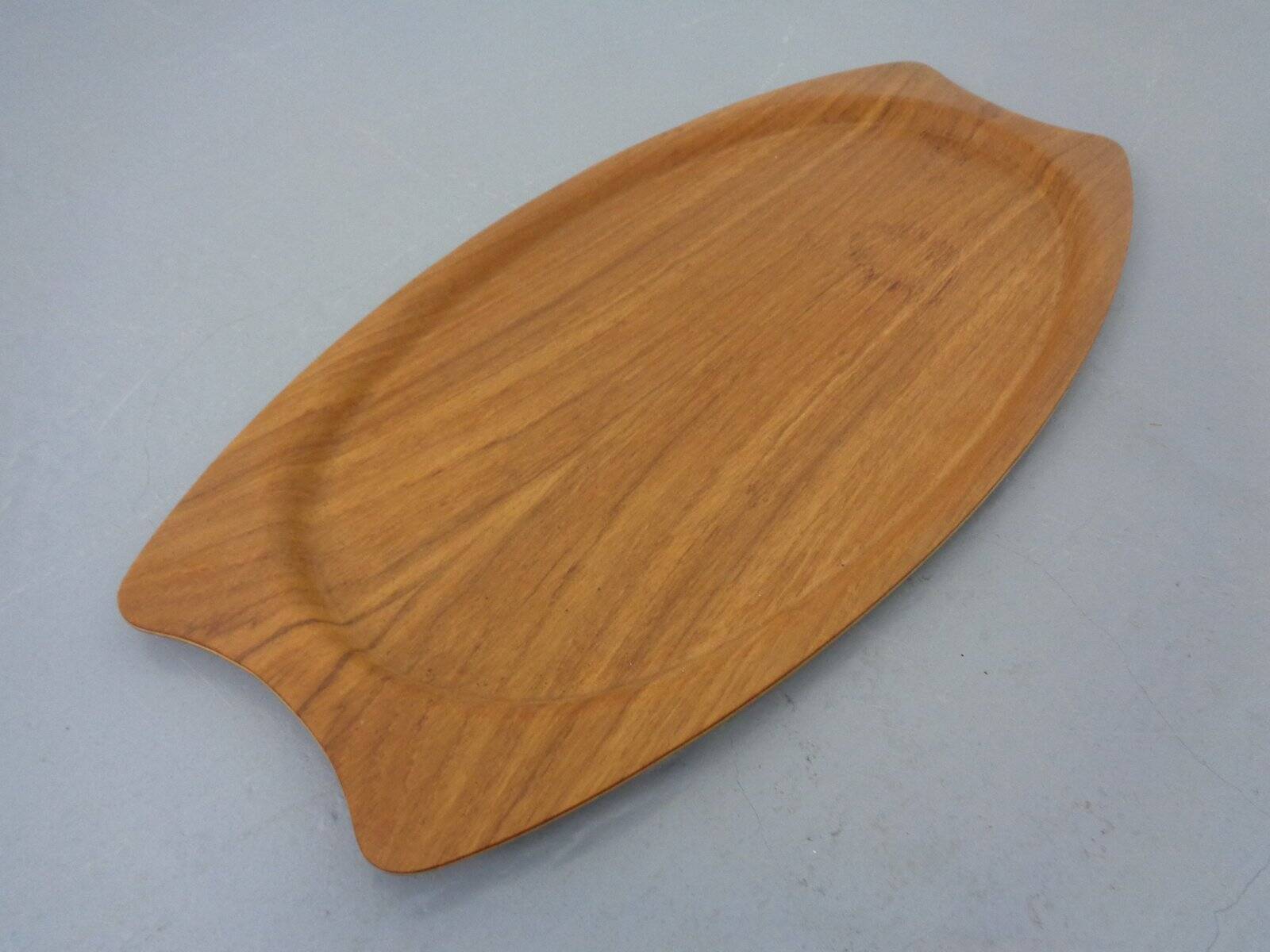 Danish trays in teak from Silva, 1960s, set of 2.