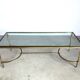 Maison Bagues coffee table in brass, 1960s