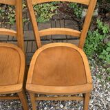 4 vintage Luterma bistro chairs 1940