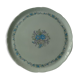 Plat à dessert fleuri en porcelaine