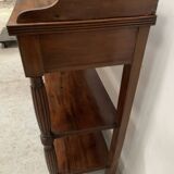 Console Louis Philippe en acajou et placage XIX siècle