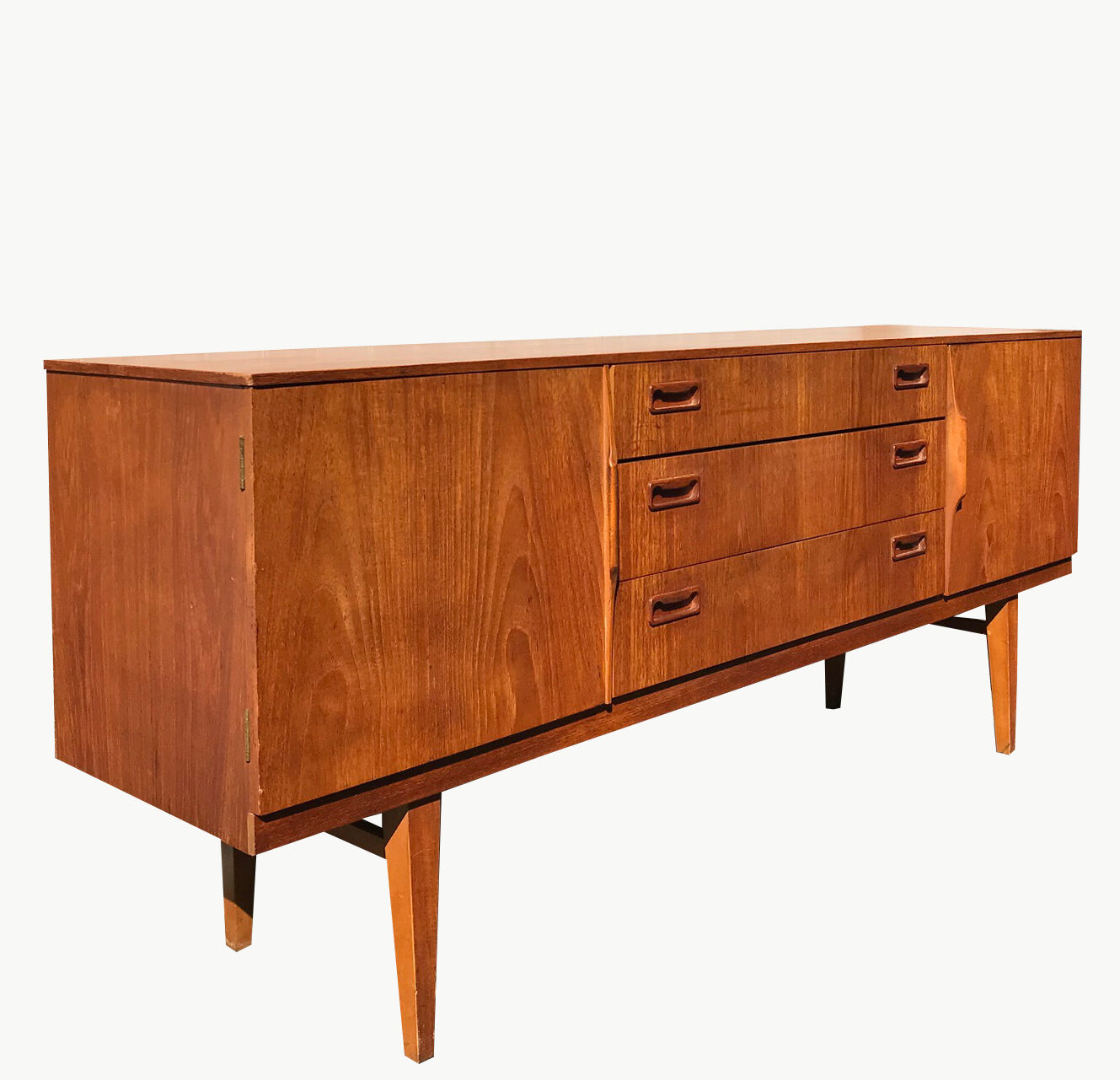 Teak sideboard, Scandinavian design from the 1960s
