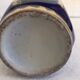 Blue gold gold oven gilding vase