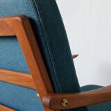 Scandinavian GE270 Lounge Chair in Solid Teak by Hans Wegner for Getama, 1960s