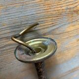 2 industrial brass wall lights - Denmark 70s-80s