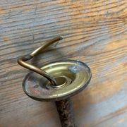 2 industrial wall sconces in brass - Denmark 1970s-80s