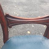 Pair of 19th century Restoration period armchairs