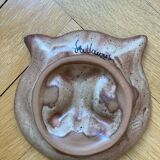 Vallauris ceramic owl or owl emptier