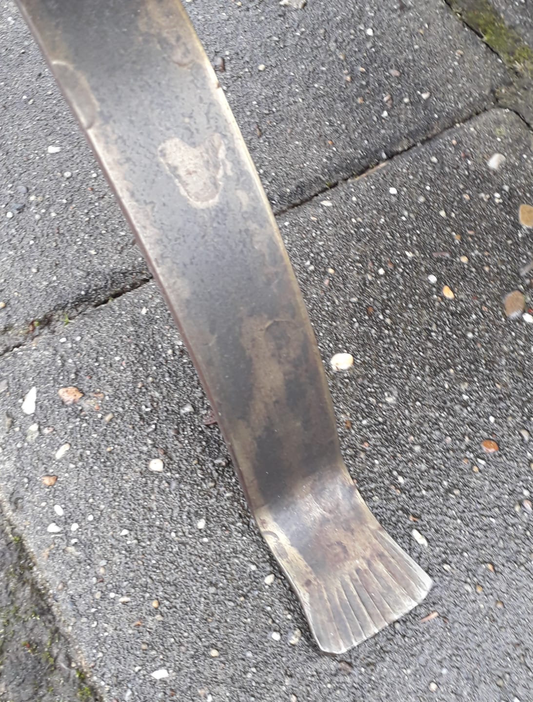 Coffeetable immitation marble 1950's