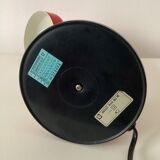 Red and black desk lamp