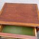 Pair of bedside drawer fluted feet