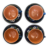 4 tasses à thé et ses soucoupes