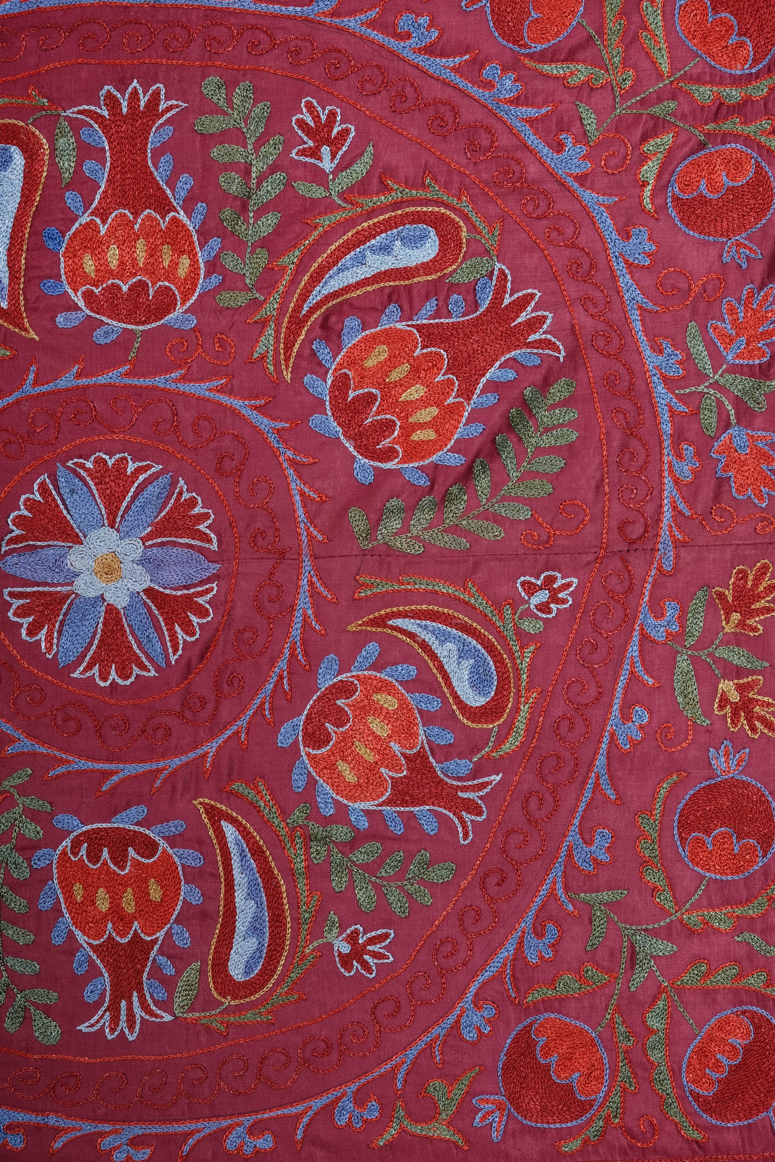 Hand knotted rug, vintage Turkish rug 94x189 cm