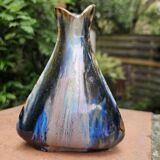 Small triangular vase Jean Langlade