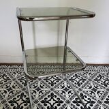 Vintage chrome side table 1970