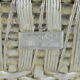 Christofle basket door silver metal bottle