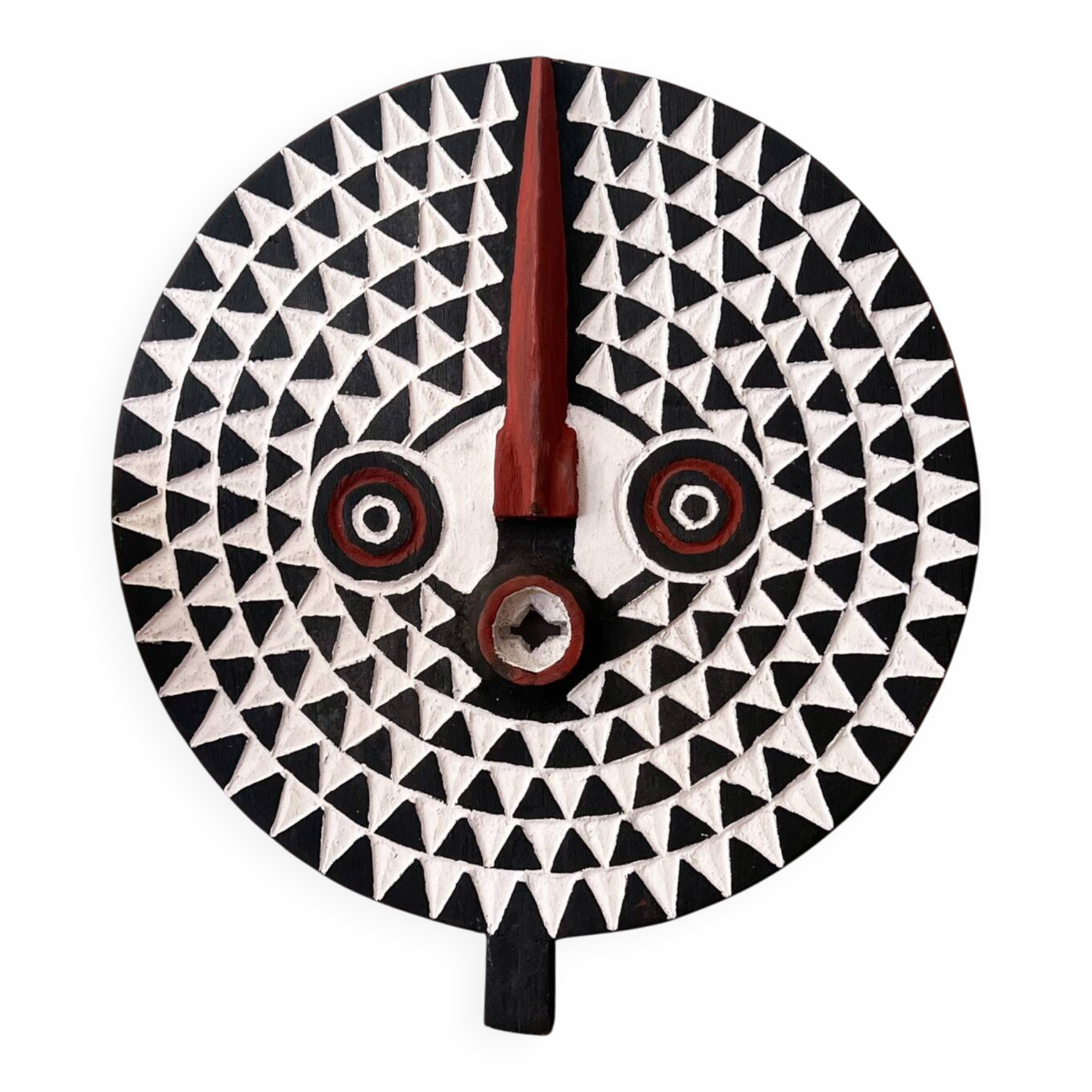 Bobo wooden sun mask (Burkina Faso)