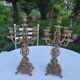 Paire de chandeliers en bronze