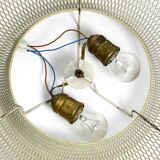 Mid Century ceiling lamp from ERCO made of expanded metal
