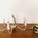 Brass Chandelier by Vereinigte Werkstätten München