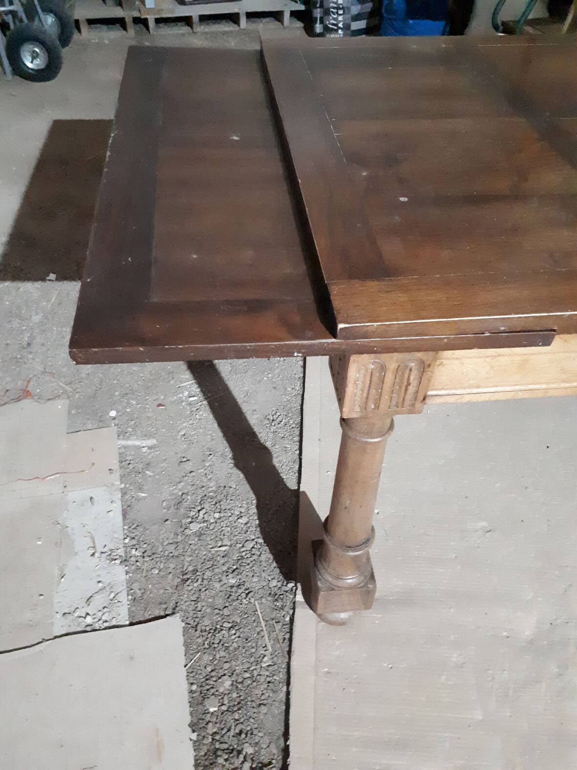 Old dining table