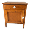 Oak bedside table from the 1950s