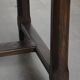 Long Antique English Elm Dining Table from the Early 19th Century