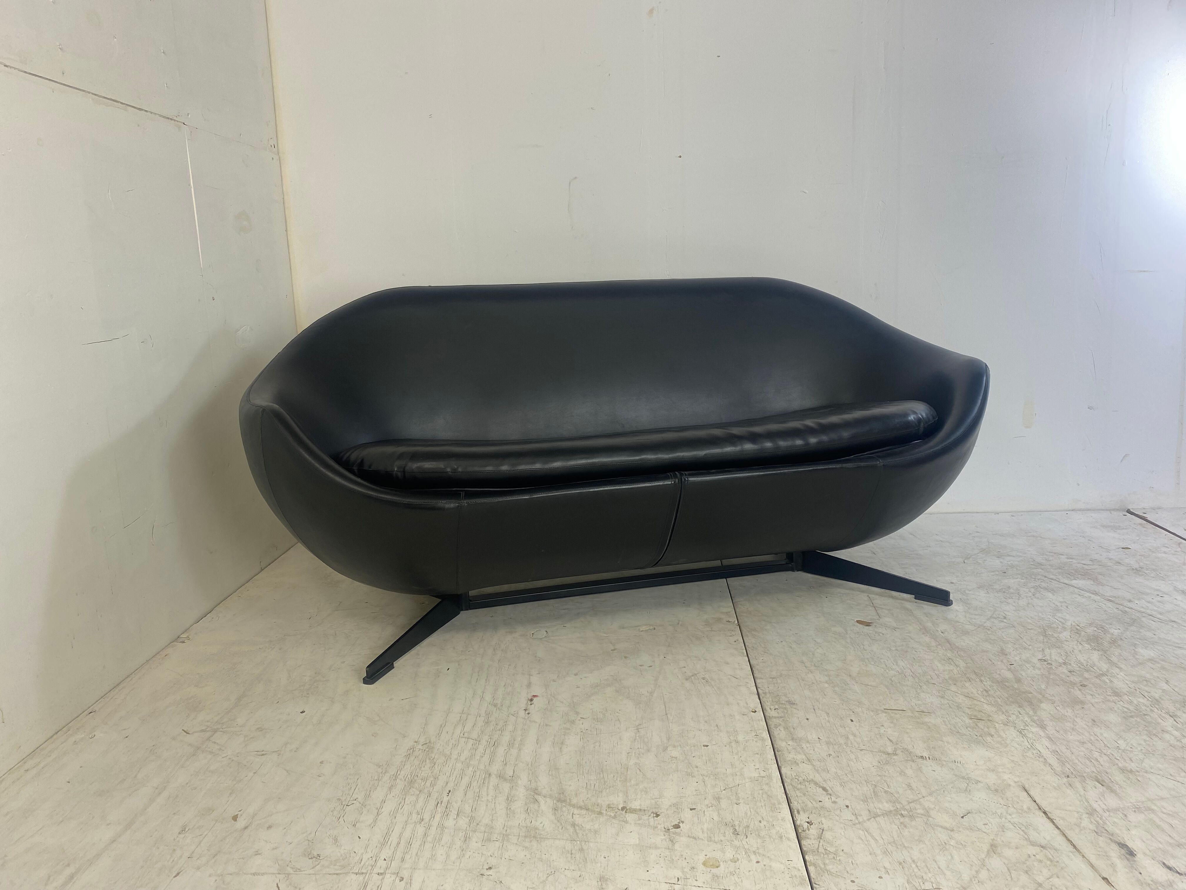 Mid-Century Space Age Sofa by Pierre Guariche for Meurop, 1960s