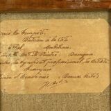 Oil on canvas Boat at the coast of Etel Damgan, Morbihan - H. Delille