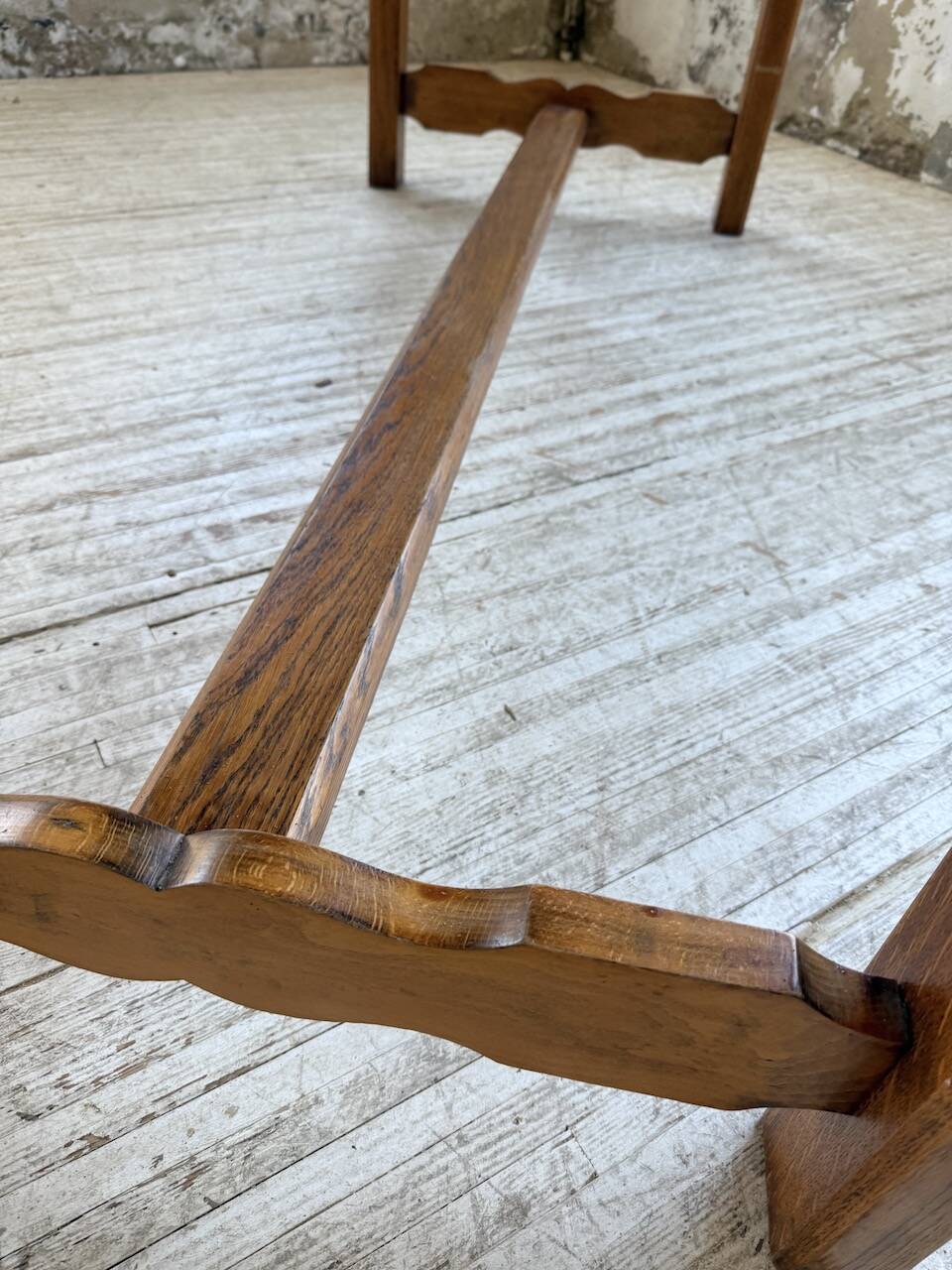 2m oak farmhouse table