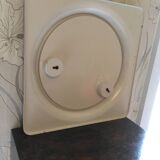 Space age mirror and its 2 luminous side lights