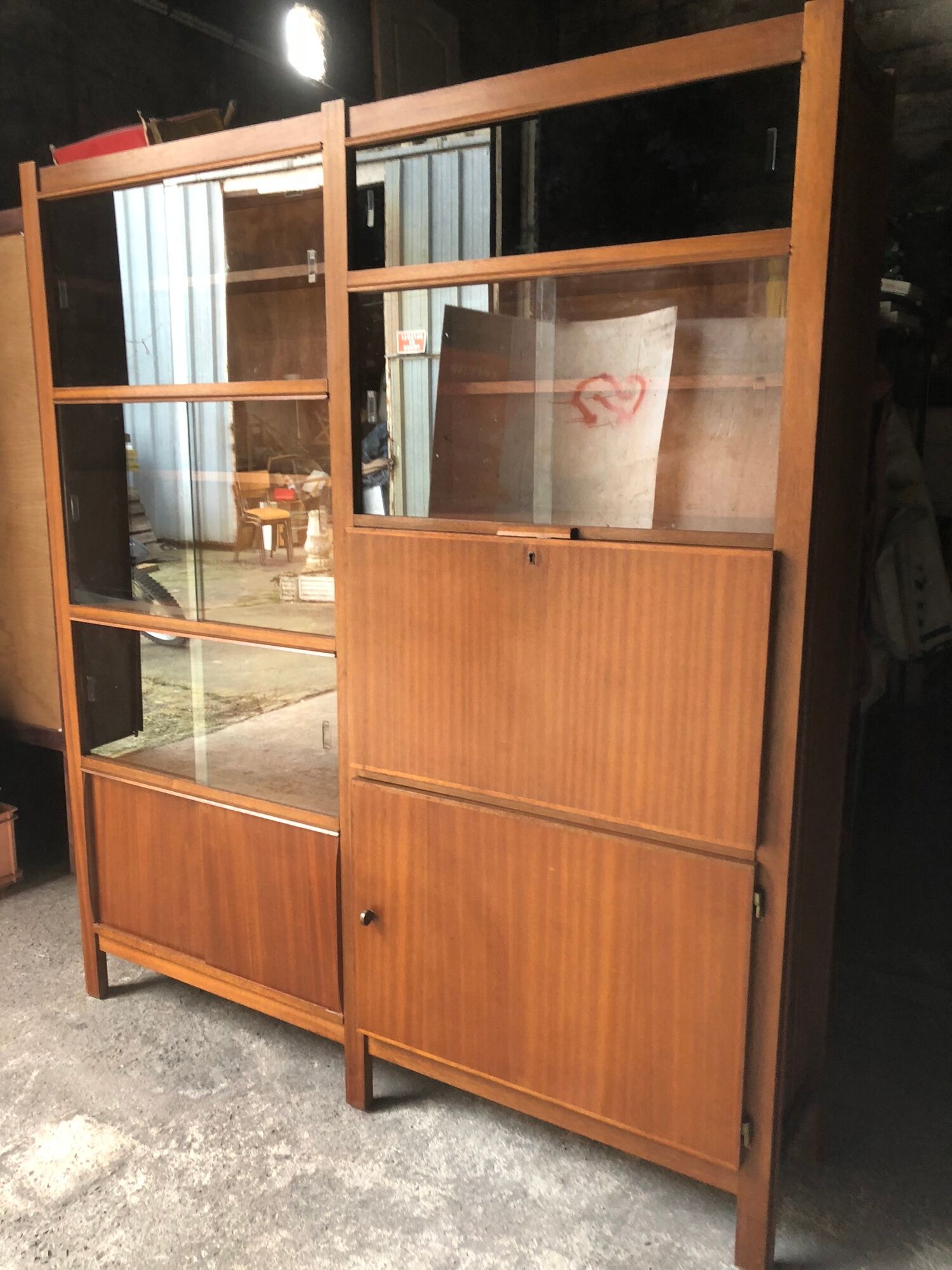 Library 50s Emile furniture Lord french vintage
