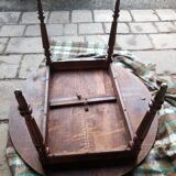 Round table with flap