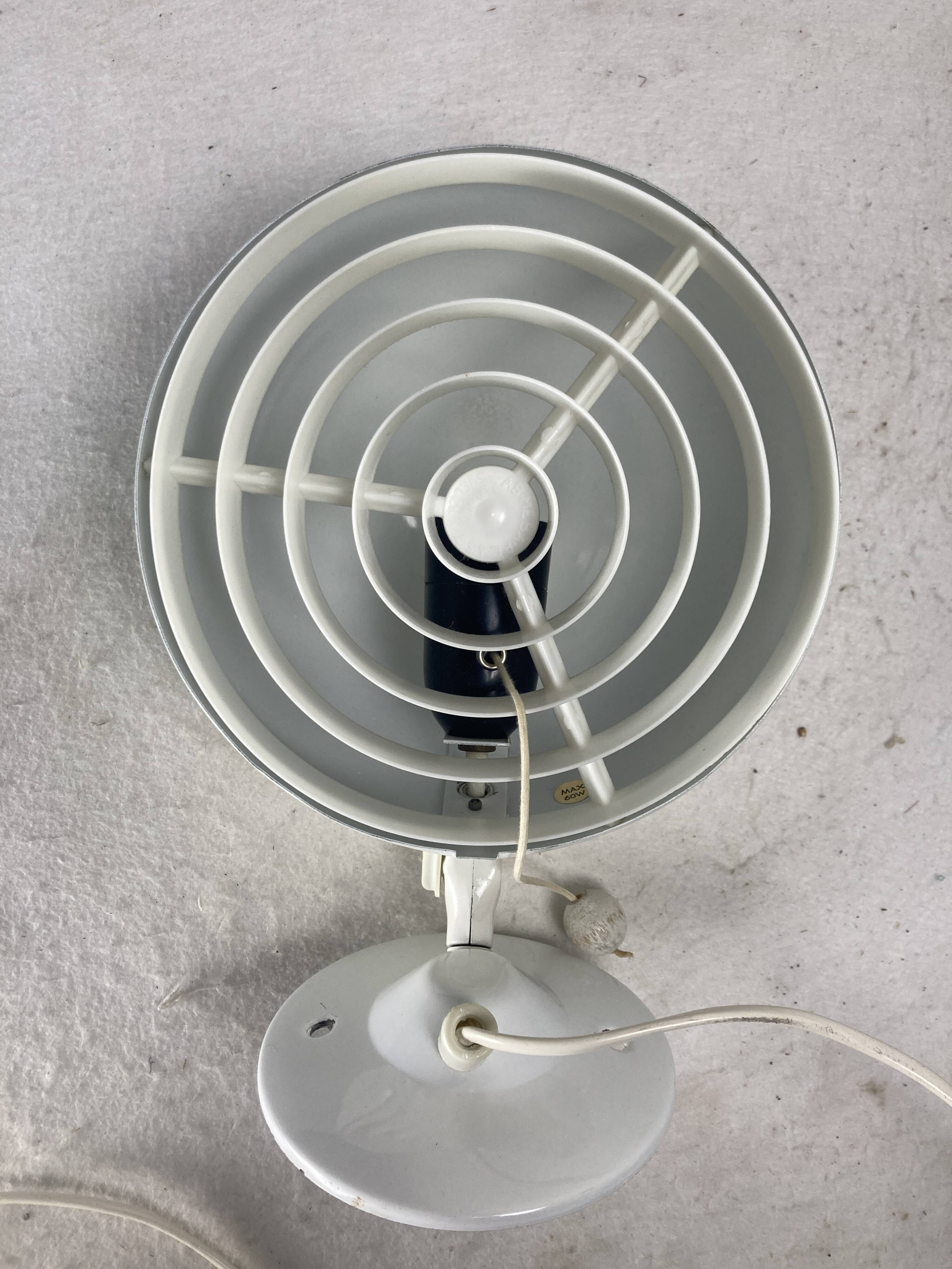 Pair Scandinavian wall sconces by Knud Christensen for ABO Randers, Denmark 1960s-1970s