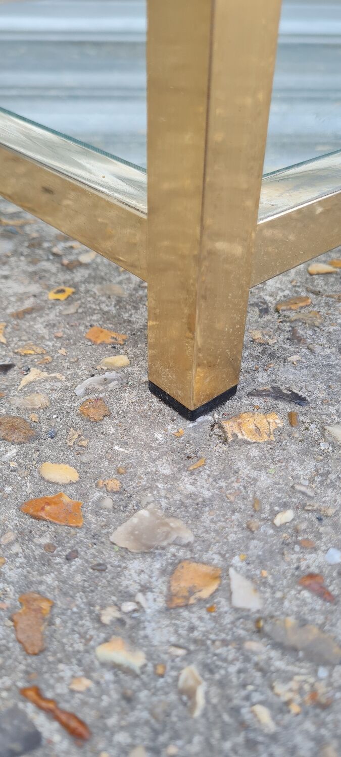 Paire de tables d'appoints Belgochrom 1970