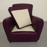 Pair of Art Deco club armchairs circa 1920