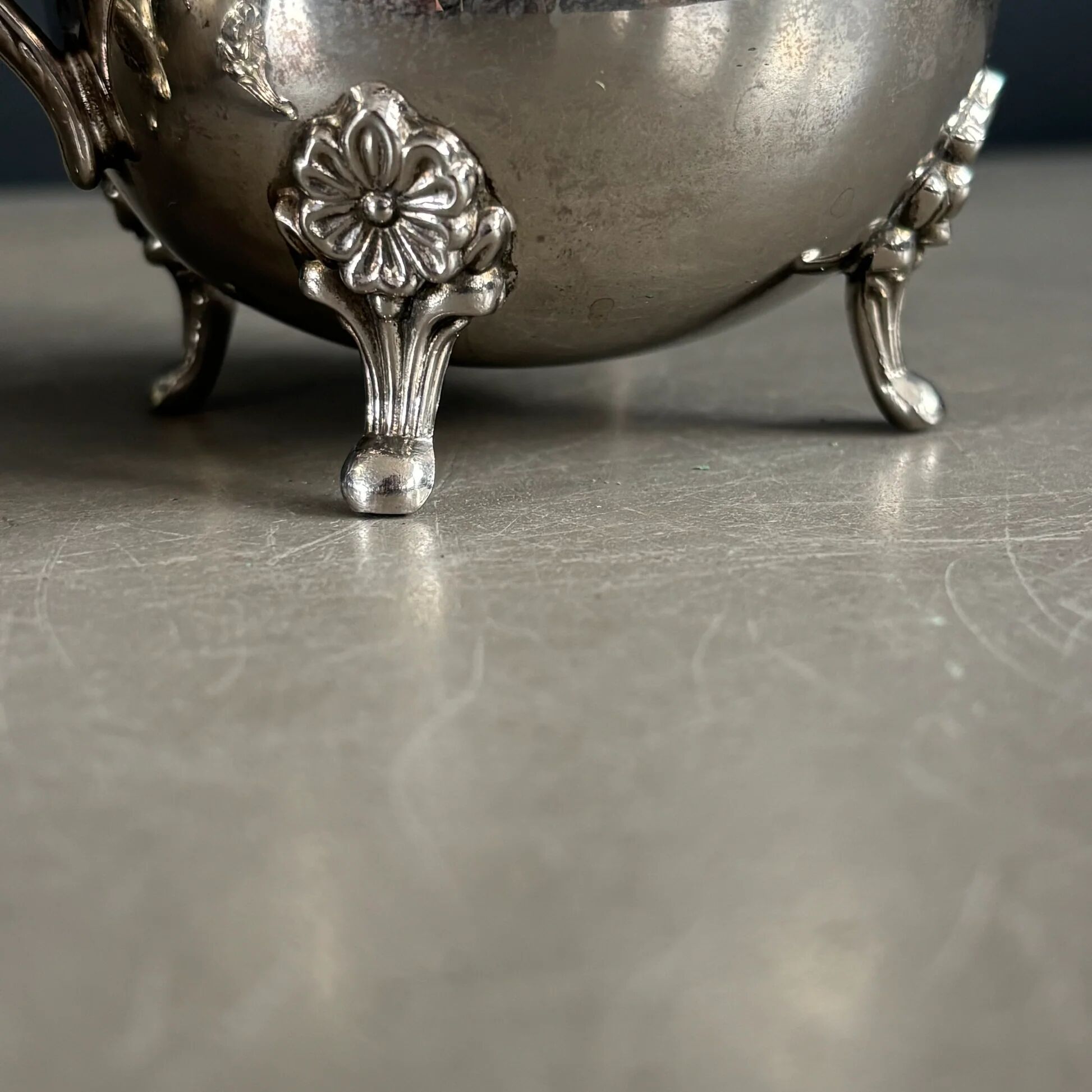 Sugar bowl - silver-plated milk jug