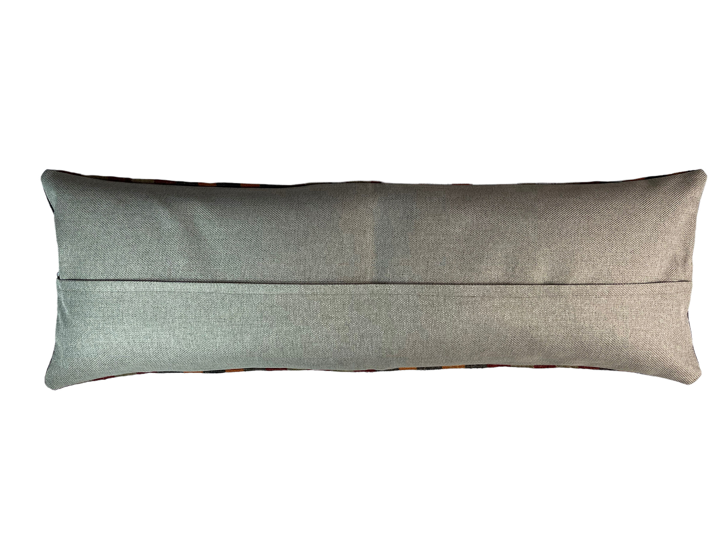 Vintage turkish kilim cushion cover , 120 x 40 cm