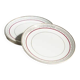 Set of 4 dessert plates "Marianne"