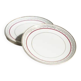 Set of 4 dessert plates "Marianne"
