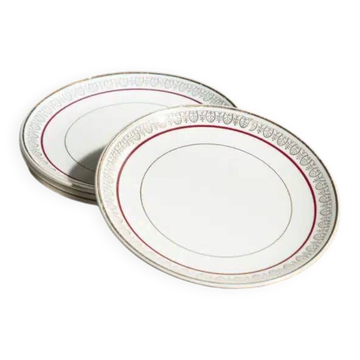 Set of 4 dessert plates "Marianne"