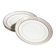 Set of 4 dessert plates "Marianne"