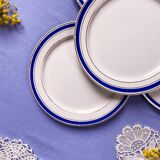 4 assiettes à dessert HBCM