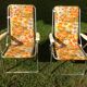 Pair of kettler vintage folding chairs 70's