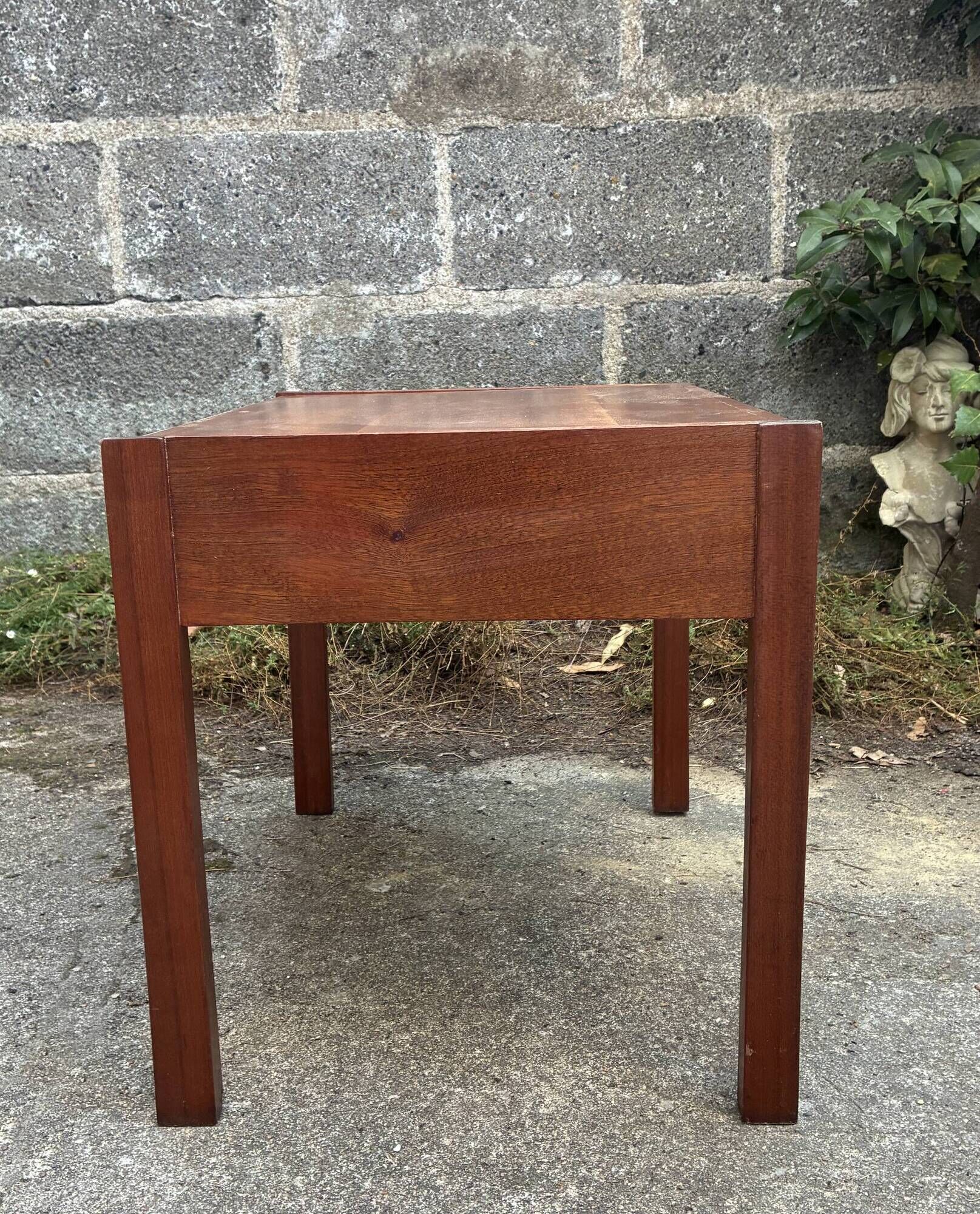 Side table - teak bedside table from the 1960s