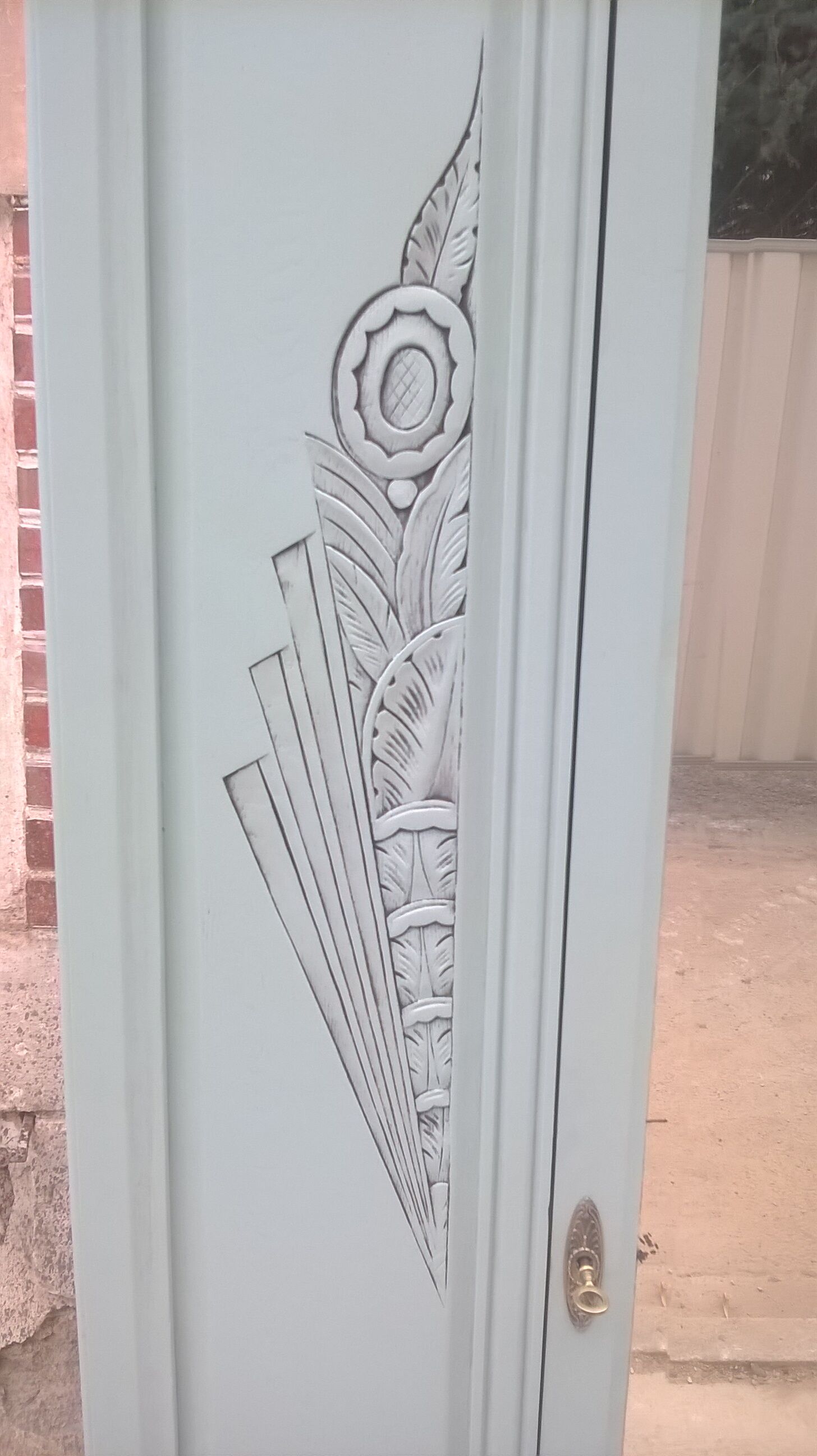 Parisian wardrobe art deco era
