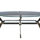 Art Deco oval coffee table 1940