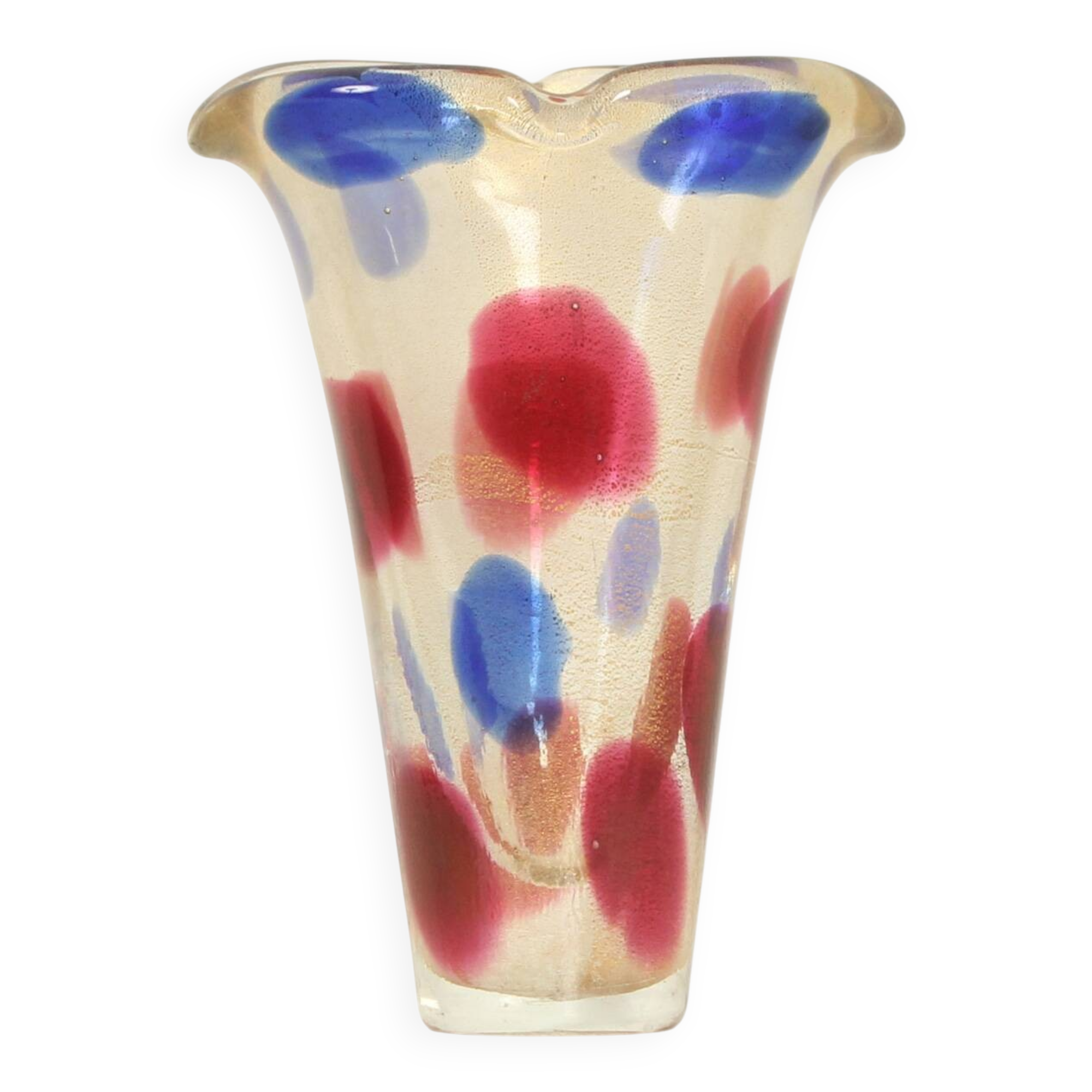 Vase by Fratelli Toso, Italy, 1950s.